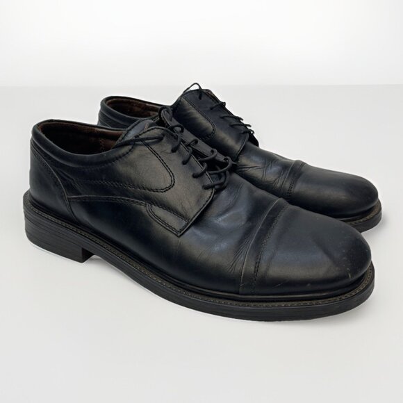 Giorgio Brutini Men Oxford Leather Uppers Dress Shoes Rubber Soles Size 10 US - Picture 1 of 13